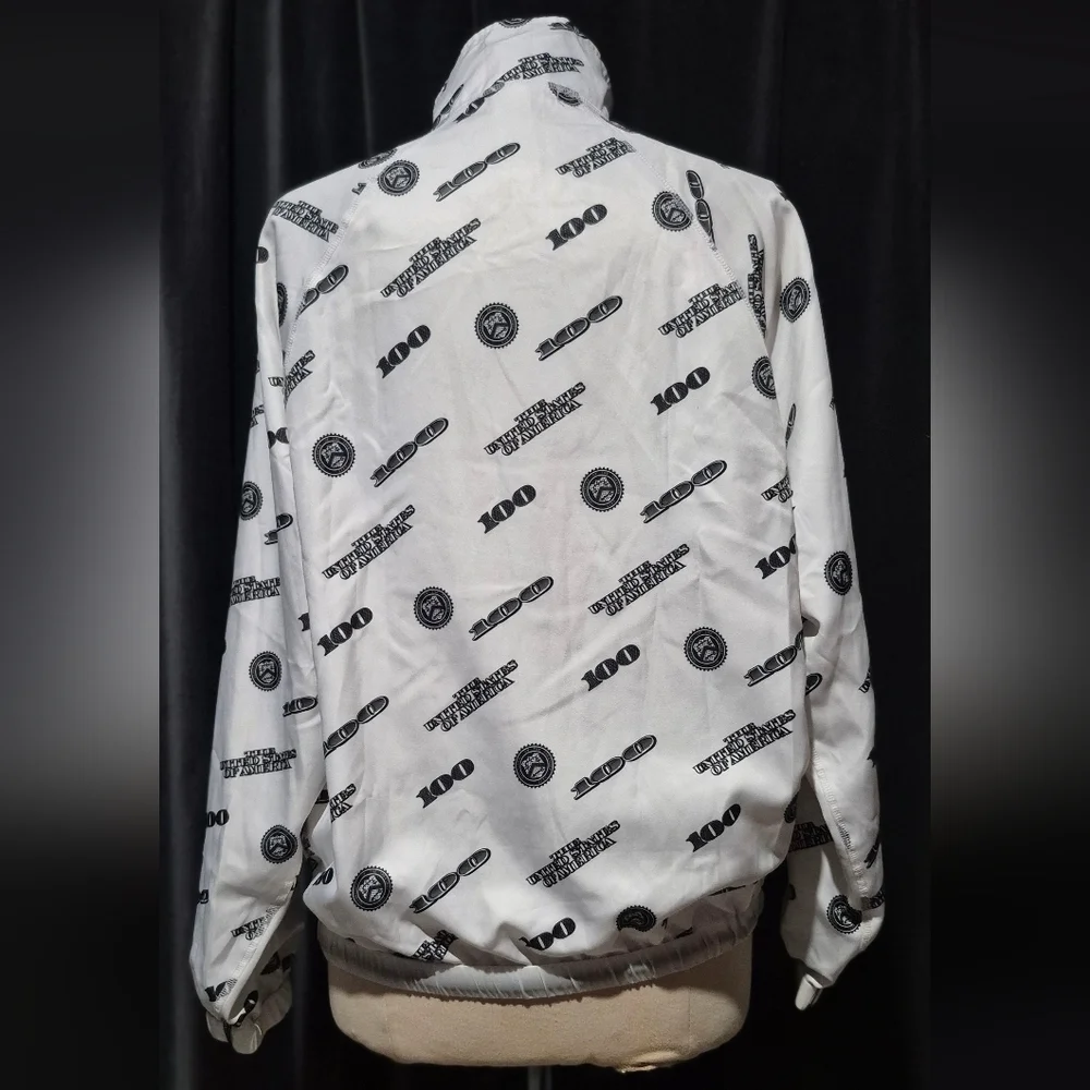Forever 21 Black and White Graphic Jacket